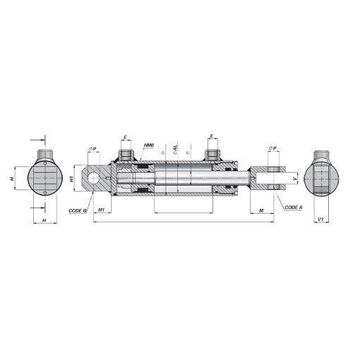 Double acting Cylinder